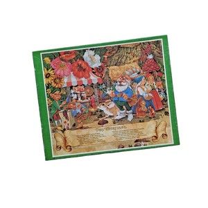 RARE Fairy Marketplace Vintage 1980 Jigsaw Puzzle from Current 500 Piece Fantasy